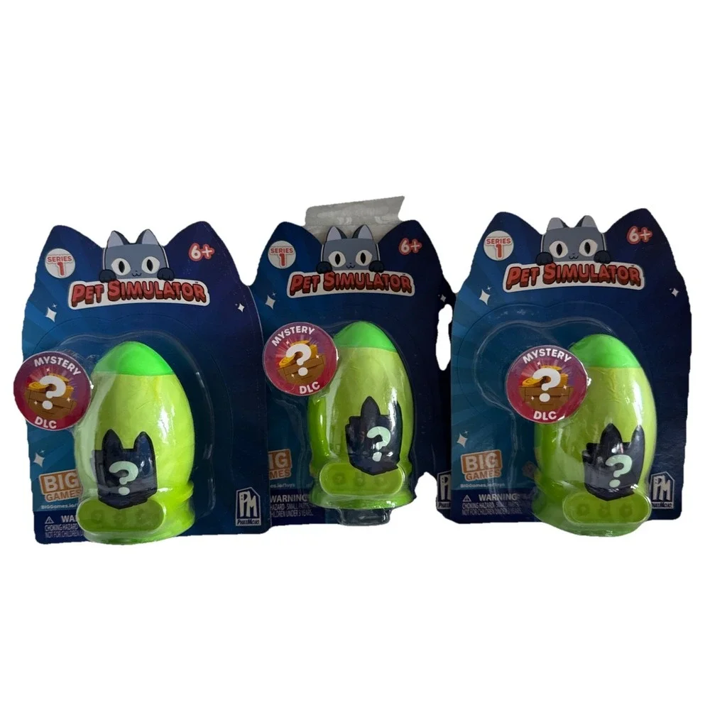 3 Pet Simulator X Mystery 1PK X 3 Pet Simulator X Mystery Pets NEW Never Opened